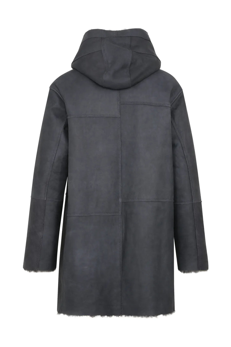 Lambskin Coat with Hood - Olivera