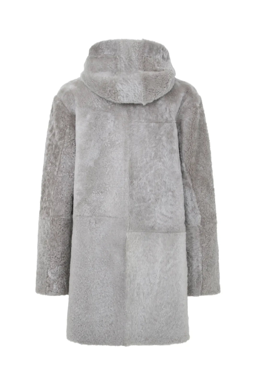 Lambskin Coat with Hood - Olivera
