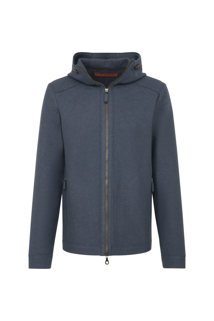 Veste à capuche en laine bouillie - Kian