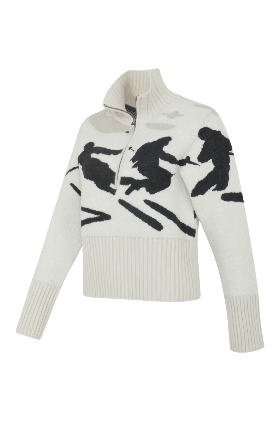 Ski Jumper with Skier Motif - Ingrid-ME
