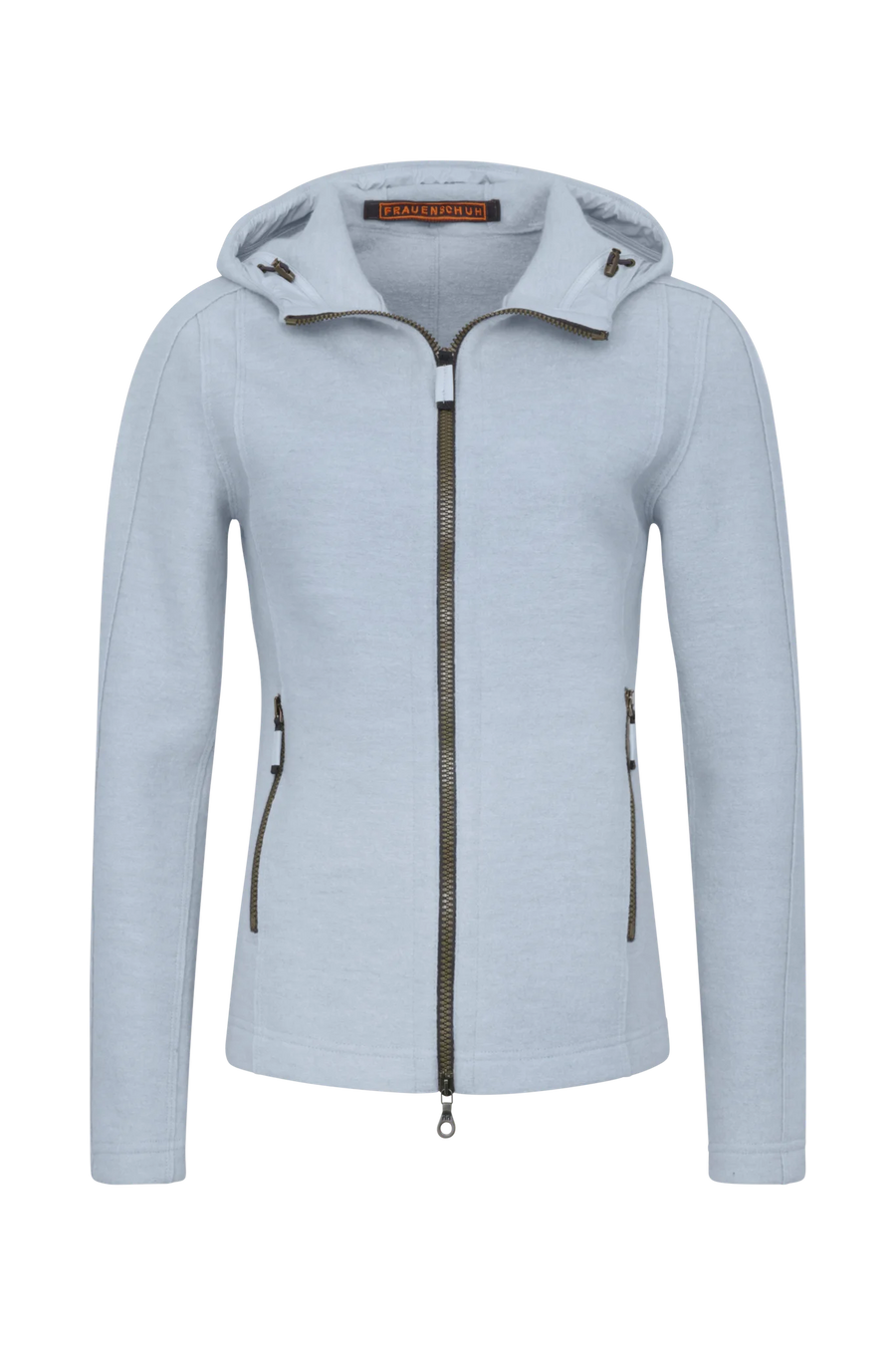 Boiled wool jacket with hood - Rania