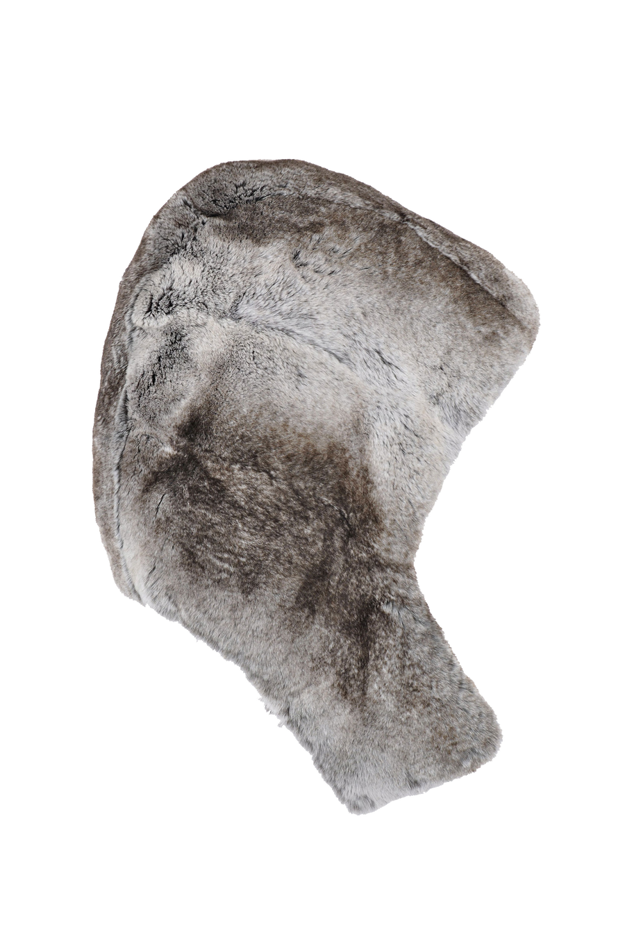 Rexkanin Loden Kapuze mit Rexkaninchenfell, Außenseite aus strapazierfähigem Loden, Innen- und Außenseite mit weichem Rexkaninchenfell, wendbar tragbar. Mit Knöpfen zum Anbringen an Jacken, luxuriöse Optik und außergewöhnlich wärmend. Hochwertige Materialien für optimalen Komfort und zuverlässigen Schutz vor den Elementen. In der Farbe Grau (Farbe: grau)