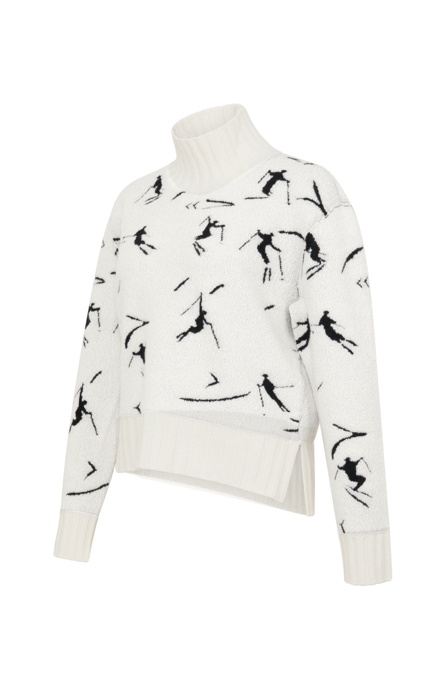 Pull tricoté à motif skieur - TinaMulti