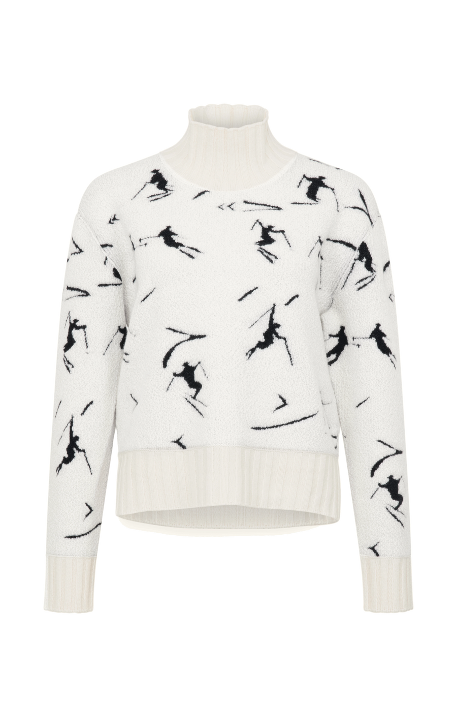 Pull tricoté à motif skieur - TinaMulti