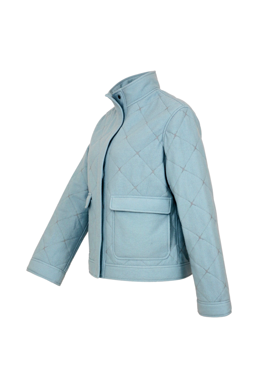 Jacke aus Quilt und Loden - Helene-CWQ