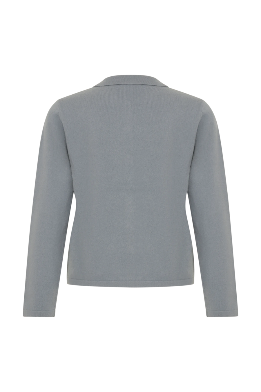Knitted Cardigan with Button Placket