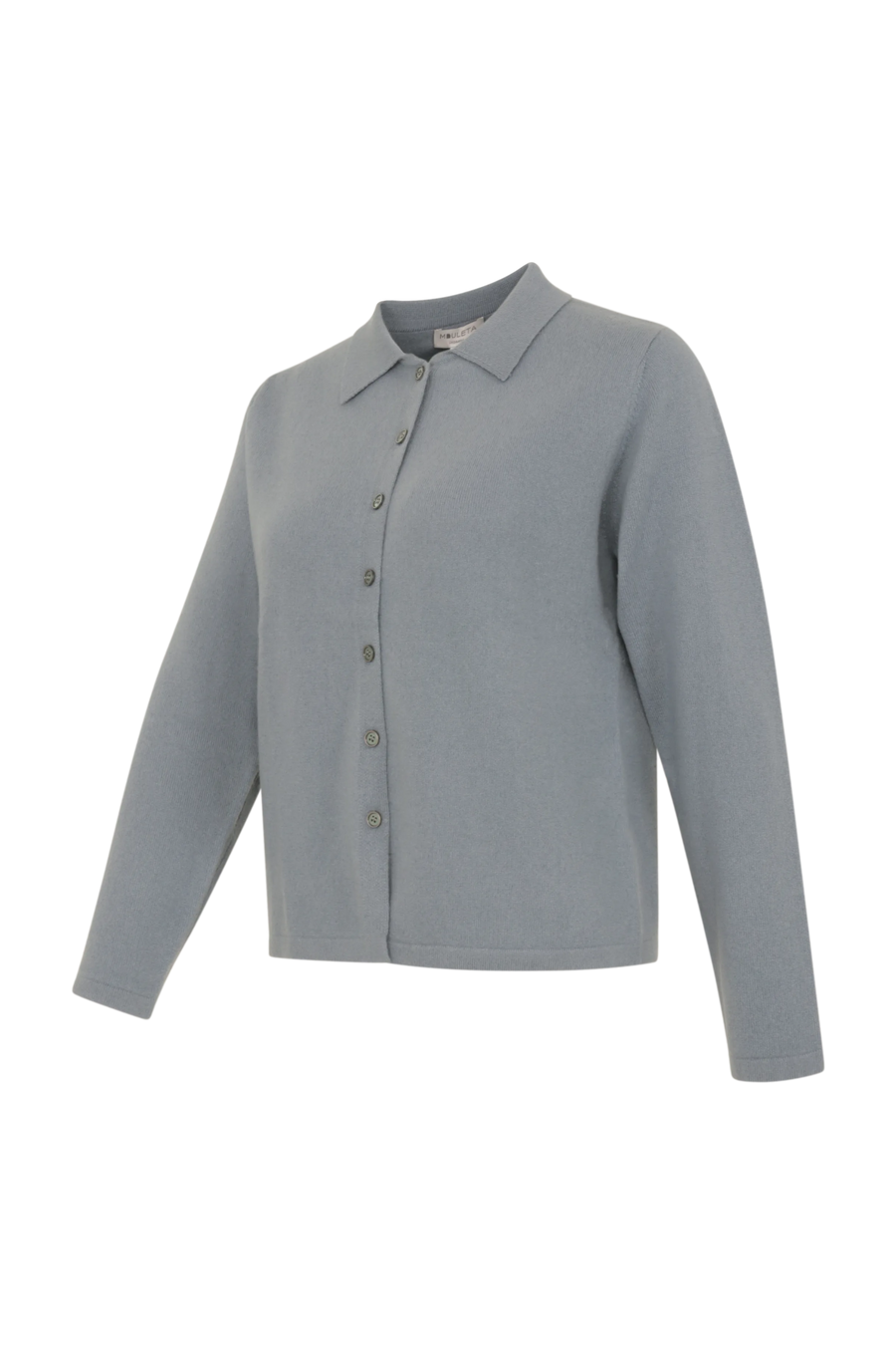 Knitted Cardigan with Button Placket