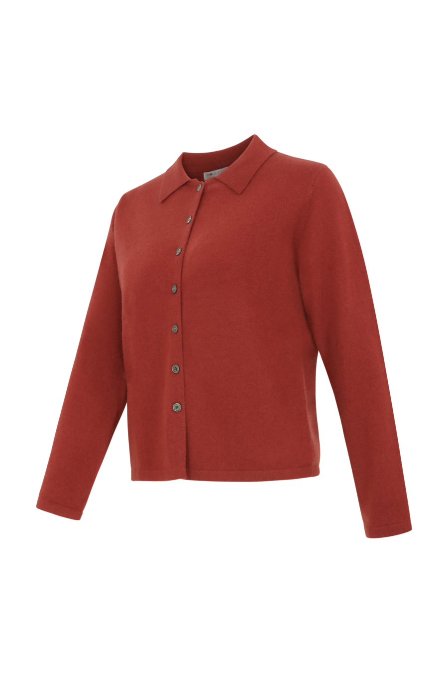 Knitted Cardigan with Button Placket