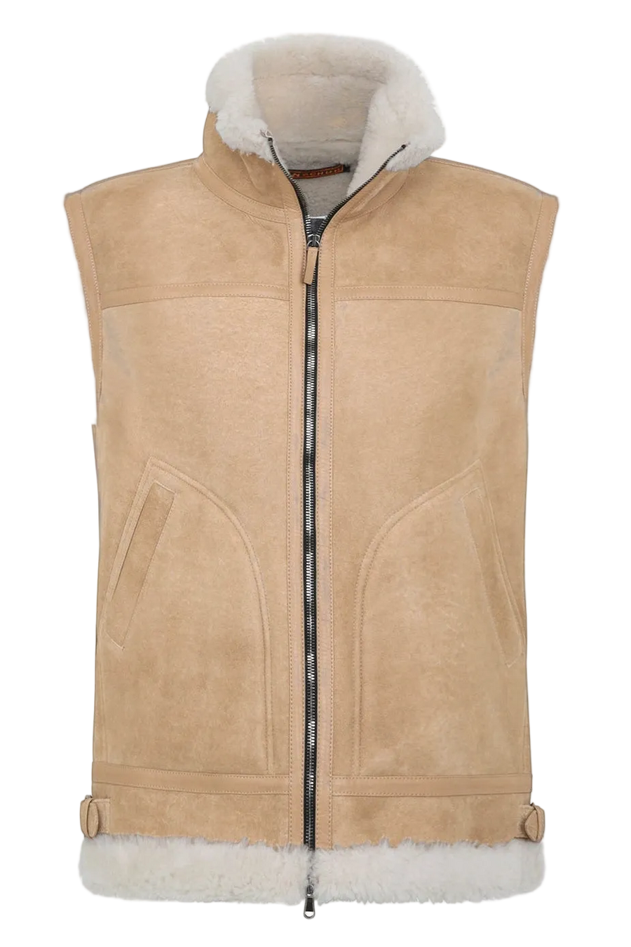 Gilet en peau lainée - Elias-MV