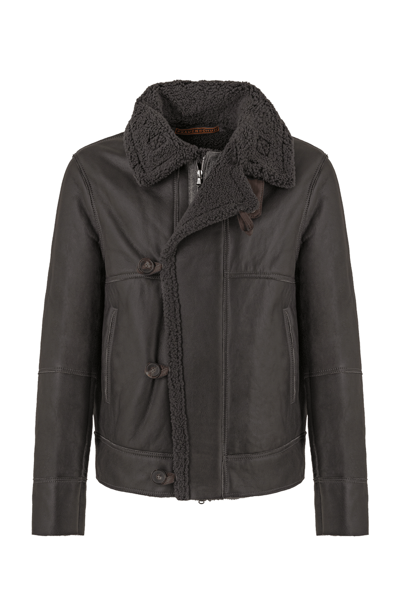 Lambskin biker jacket - Liam-VLC