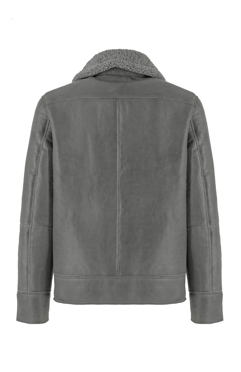 Lambskin biker jacket - Liam-VLC