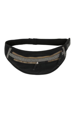 Teddy Banane wool and silk-blend belt bag