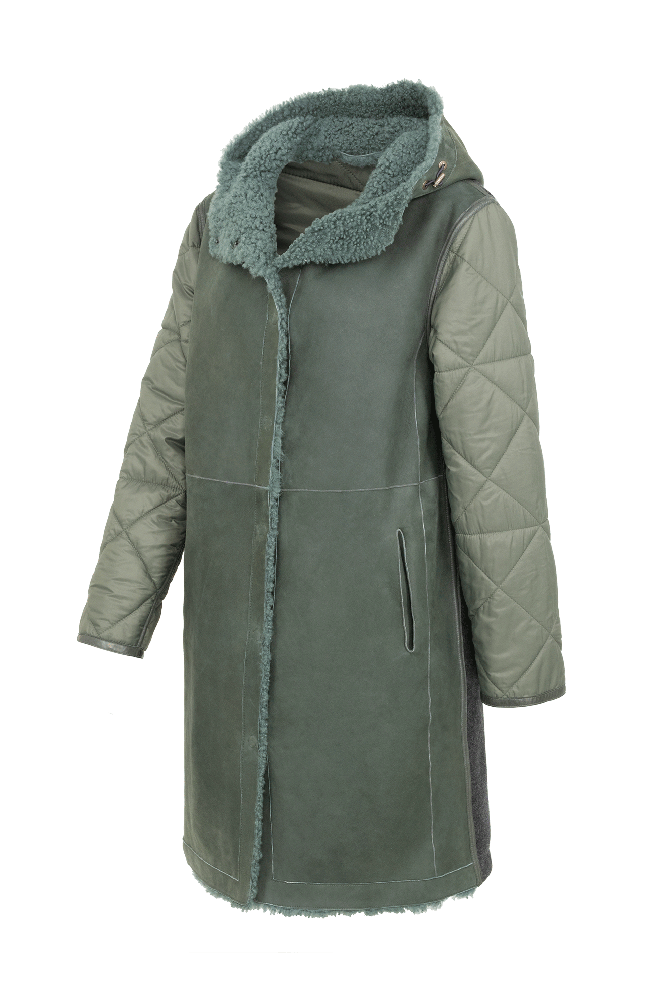 MaditaMulti hooded coat