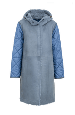 Hooded Coat - MaditaMulti-LOC