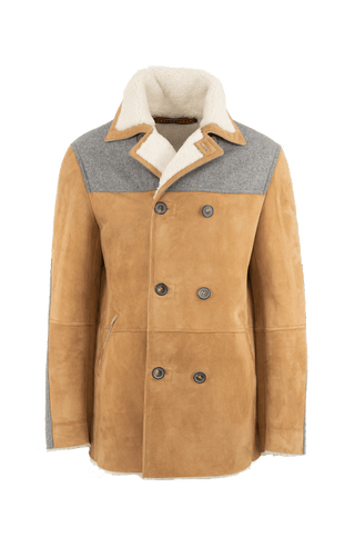 CedricMulti lambskin coat