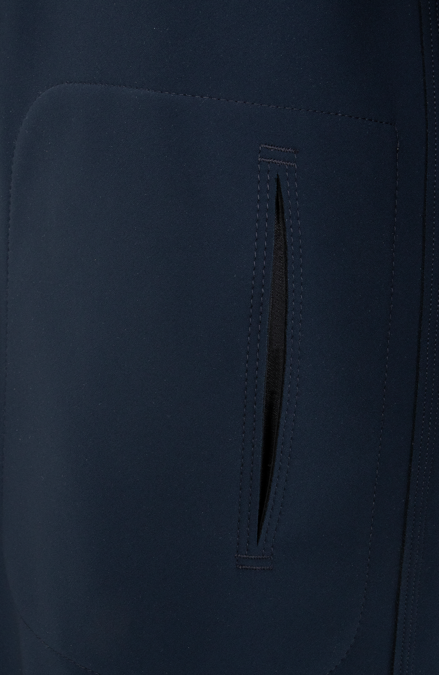 Mantel aus Softshell, lang - OliviaLong