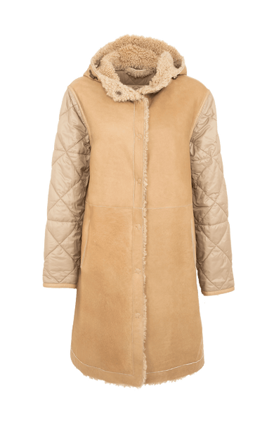 【LITHIUM FEMME】 M-51 MODS COAT Mink Coat with Hood – LISKAFASHION