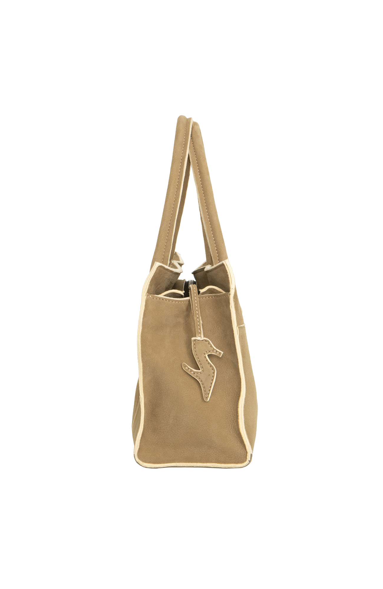 PatchworkBag-SAG - Leather handbag with a pattern