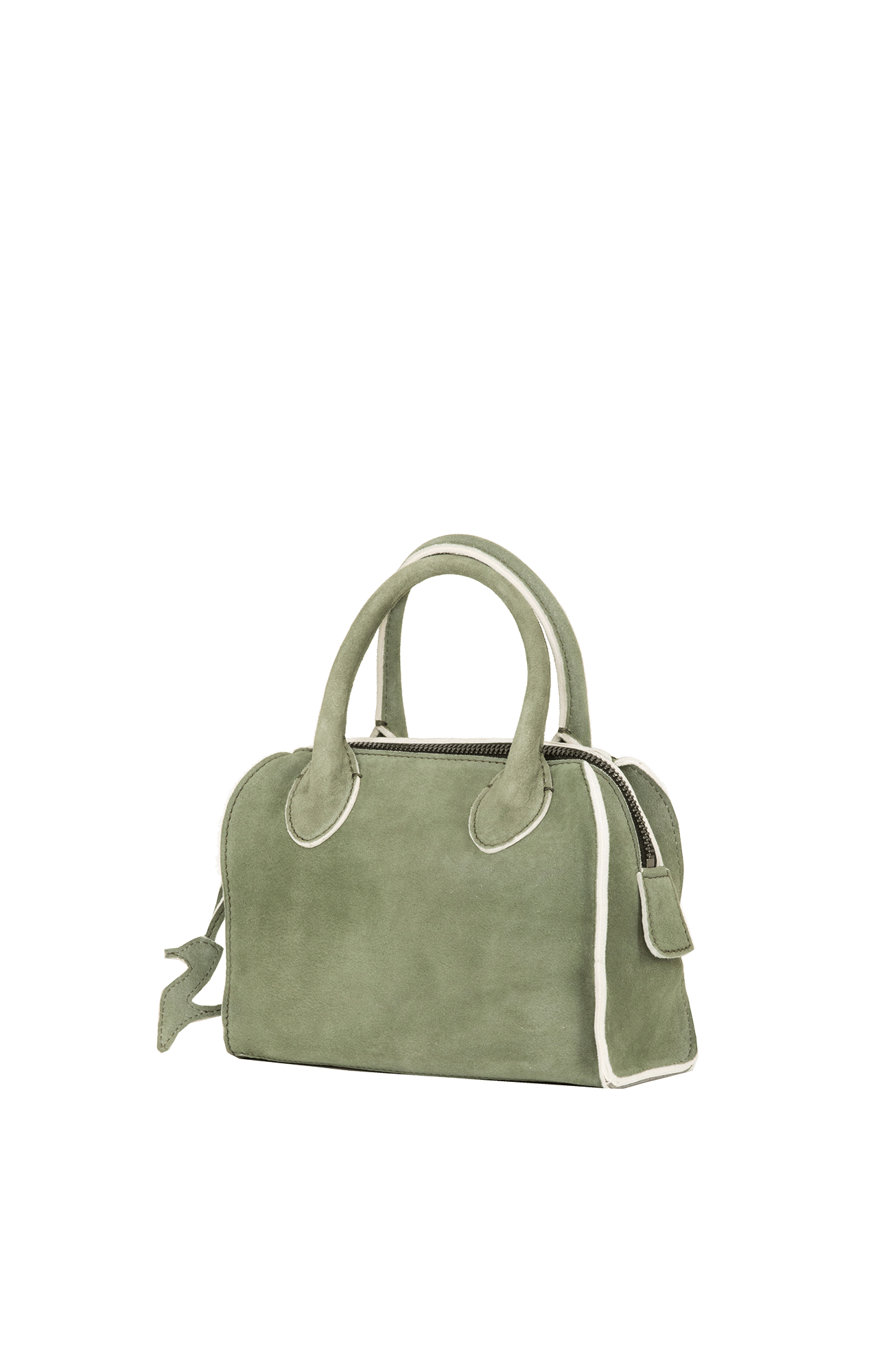 Kleine Ledertasche in bunten Farben – - Main Image
