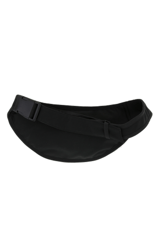 Beltbag-S Hüfttasche aus Schöller Softshell mit geräumigem Hauptfach und zwei kleinen Ziptaschen vorne. Weitenverstellbarer Gurt mit Steckschließe. Innenmaterial aus wasserabweisendem Performance Ski. Mit Lodendetails. Leicht und körpernah tragbar – klassisch um die Hüfte oder quer über den Rücken. Farbe: Schwarz (Farbe: black)