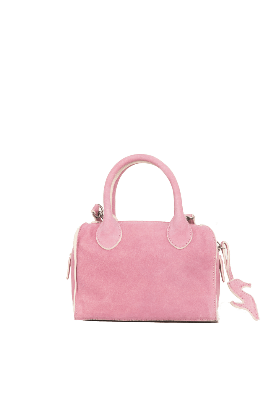 Shopper HamptonS-EL aus weichem ECO-Ziegenleder, innen mit Baumwolle gefüttert, offenkantige Nahtverarbeitung, Innentasche mit Knopfverschluss, zwei Trageriemen, Metallzipper, Boden innen mit Canvas verstärkt, außen mit Baumwoll-Cotton gefüttert, Frauenschuh Logo-Label am Außenzipper. In der Farbe Hellrosa (Farbe: rose)